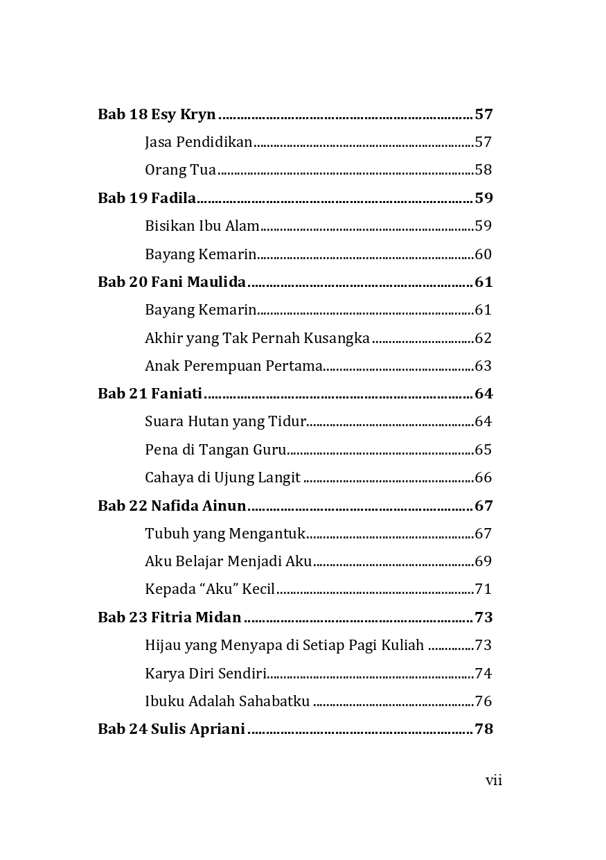 ANTOLOGI PUISI JEJAK HATI DALAM LARIK - Image 8